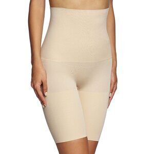 Maidenform 12622 Shapewear Large High Waist Thigh Slimmer Shorts New
